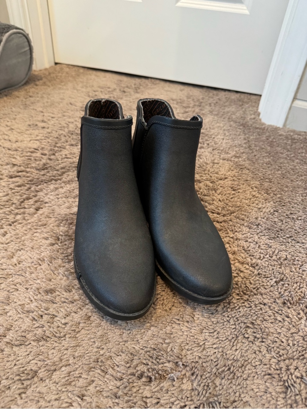 Unicare Water Resistant Black Chelsea Slip-On Boot